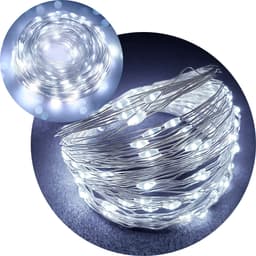 Pisca Cordão De Natal 800 Lâmpadas LEDs Branco 100M 110-220v