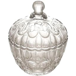 Pote Baleiro Bomboniere De Vidro Elegante Doces e Biscoitos