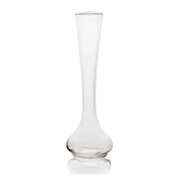 Vaso Solitário Bojudo Transparente 7x20Cm