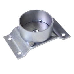 Chapinha Chapa Elevada com Tubo Fixação Pés Palito Rosca 5/16 Zincada G59