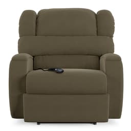 Poltrona do Papai Sala de Cinema Reclinável Kylie Controle Power Elétrico Veludo Capuccino G23