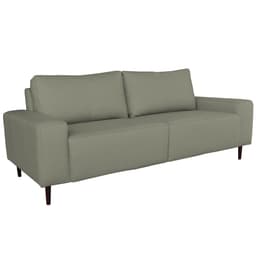 Sofá 02 Lugares Sala de Estar Recepção 200cm Brad Couro Fendi G58 - Gran Belo
