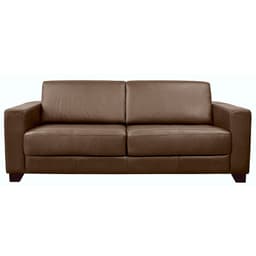 Sofá 2 Lugares Estocolmo 155cm Couro Caramelo - Gran Belo