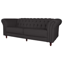 Sofá 2 Lugares Maggiore 200cm Couro Marrom G58 - Gran Belo