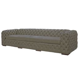 Sofá 4 Lugares Astúria 260cm Couro Fendi - Gran Belo