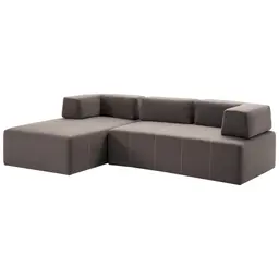 Sofá Decorativo 2 Módulos e 3 Encostos Happiness Linho Cinza G66 - Gran Belo