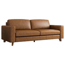 Sofá Decorativo 200cm Moscou PU Sintético Caramelo G52 - Gran Belo