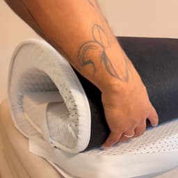 Pillow Top para Sofá-Cama Guldi Orginal Espuma D33 (6x114x190) Branco