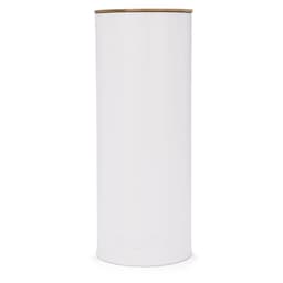 Pote para Massa 2,5L Porta Condimentos Redondo Lata Pasta Haus Concept Branco
