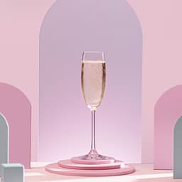 Taça para Espumante Fizzy Transparente 220 ml