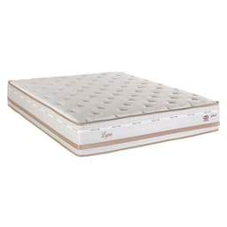 Colchão Queen Lyon Mola Maxspring (31x158x198) Bege e Branco
