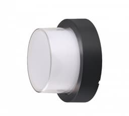 Arandela Out Base Preto Redondo Bivolt - Hevvy