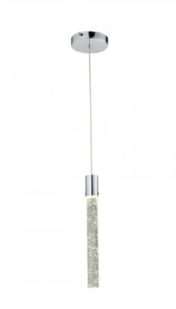 Pendente Led Austin Cilindrico Cromado - Hevvy