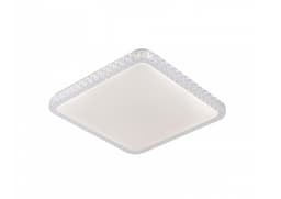 Plafon Led Fiann 34Cm Quadrado Branco Sobrepor - Hevvy