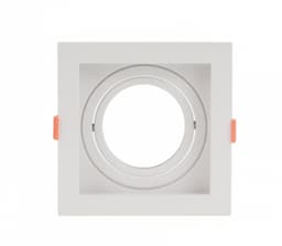 Spot De Embutir (Linha Modular) Soquete E27 Branco - Hevvy Iluminação