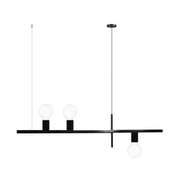 Pendente Haven na Cor Preto para 3 Lâmpadas E-27 Bivolt