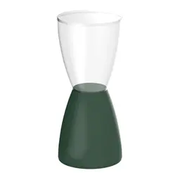 Banqueta Bery Verde Alecrim e Incolor