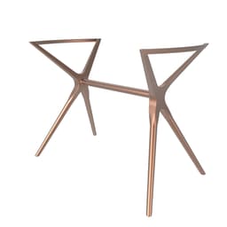 Base para Mesa de Cozinha Retangular Baletto Rosé (56x126 cm)