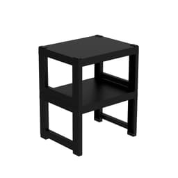 Estante Demi Quadra com 2 Prateleiras Preta