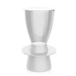 Banco Tin Policarbonato Cristal e Branco I'M IN