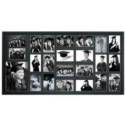 Painel Bee Collection 22 Fotos 10x15cm e 1 15x21cm 50x100cm Preto Kapos