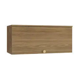 Armário Aéreo Botanic 1 Porta Nogueira 80 cm