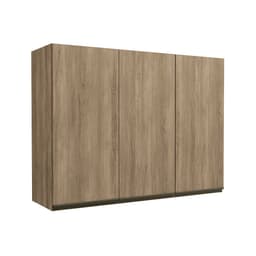 Armário Aéreo Bruges I 3 Portas Nogal