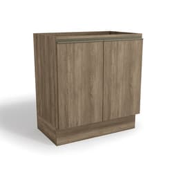 Balcão de Cozinha Maxxi 2 Portas Nogal 80 cm