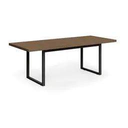 Mesa de Escritório Munique Carvalho 220Cm