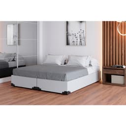 Base para Cama Box Queen Joe (36x158x198) Branca