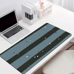 Tapete Protetor de Mesa MousePad em PVC Ecológico 70x35cm Listras