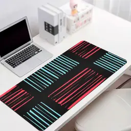 Tapete Protetor de Mesa MousePad em PVC Ecológico 70x35cm Xadrez