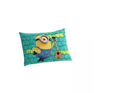 Fronha Infantil Estampada Minions Verde 1 peça Lepper