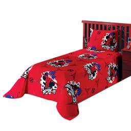 Jogo de Cama Solteiro Laydbug Vermelho com 2 peças Lepper