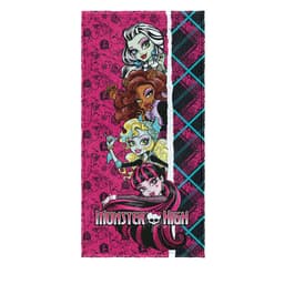 Toalha de Banho Felpuda Estampada Monster High A