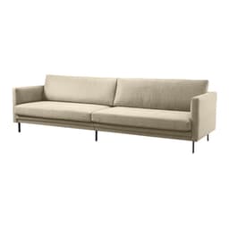 Sofa Living Linho 2,18m Lindecor Encanto Cor Marfim