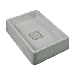 Cuba Oregon de Cimento Retangular 39x28 cm Cimento