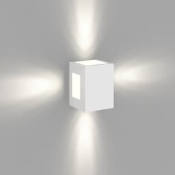 Arandela de Parede Plus 1104 Branco com Focos - RPM Móveis