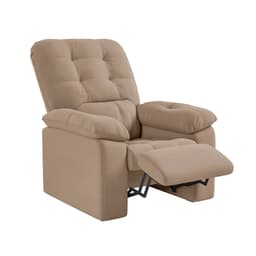 Poltrona Retrátil e Reclinável Estoril Capuccino