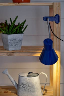 Luminária Presilha com Garra Amélia Azul