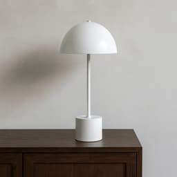 Luminária de Mesa Abajur Komaco Slim Branco