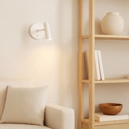 Luminária de Parede Arandela Articulada Sofhie Branco