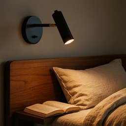 Luminária de Parede Arandela Articulada Sofhie Preto