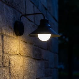 Luminária de Parede Arandela Fixa Garibaldi Preto