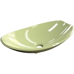 Cuba de Apoio Canoa C01 Para Banheiro Lux L45 Verde Acqua - Lyam Decor