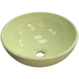 Cuba de Apoio Redonda C01 Para Banheiro R35W Verde Acqua - Lyam Decor