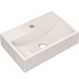 Cuba de Apoio Retangular Para Banheiro Lavabo C01 Q450 Bege - Lyam Decor