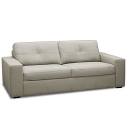 Sofá 2 Lugares Para Sala de Estar Living 150cm Vienne L06 Couro Pérola - Lyam Decor