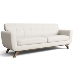 Sofá 4 Lugares Sala de Estar Miami 260 cm D02 Linho Cru A-430 - Lyam Decor