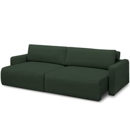 Sofá Retrátil Reclinável Para Sala de Estar Living 210cm Sevilha F04 Veludo Verde - Lyam Decor